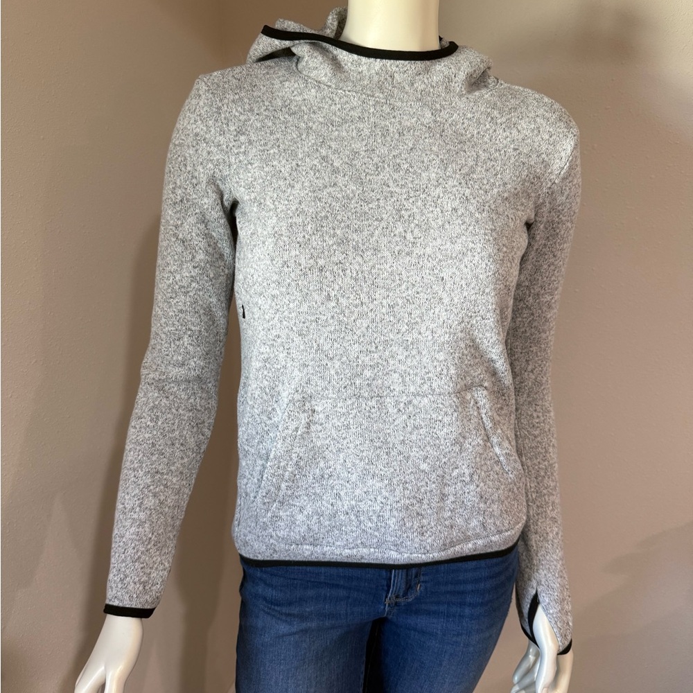 Nike Light Gray Fleece Hoodie